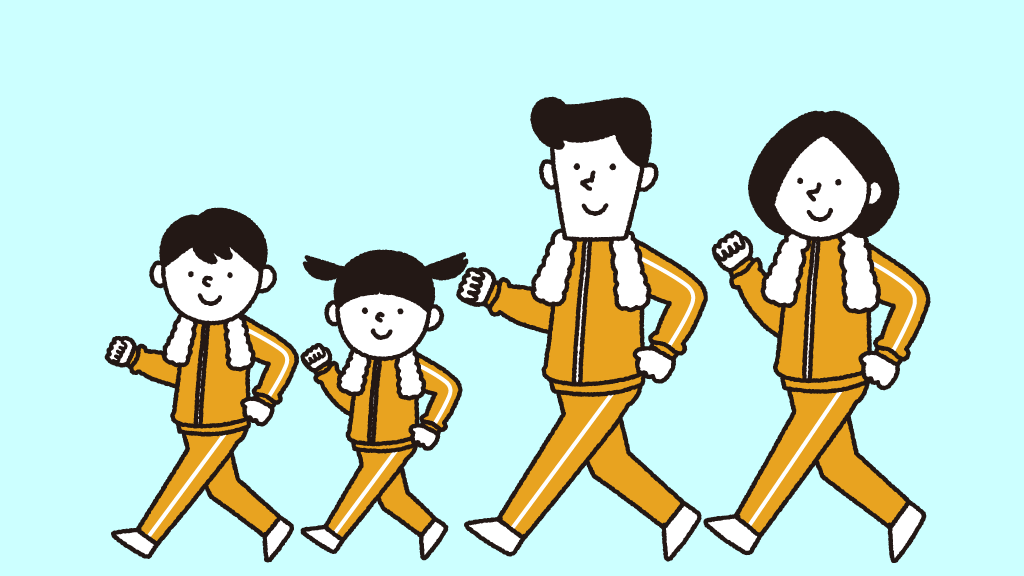 健康ウォーキングイメージ画像